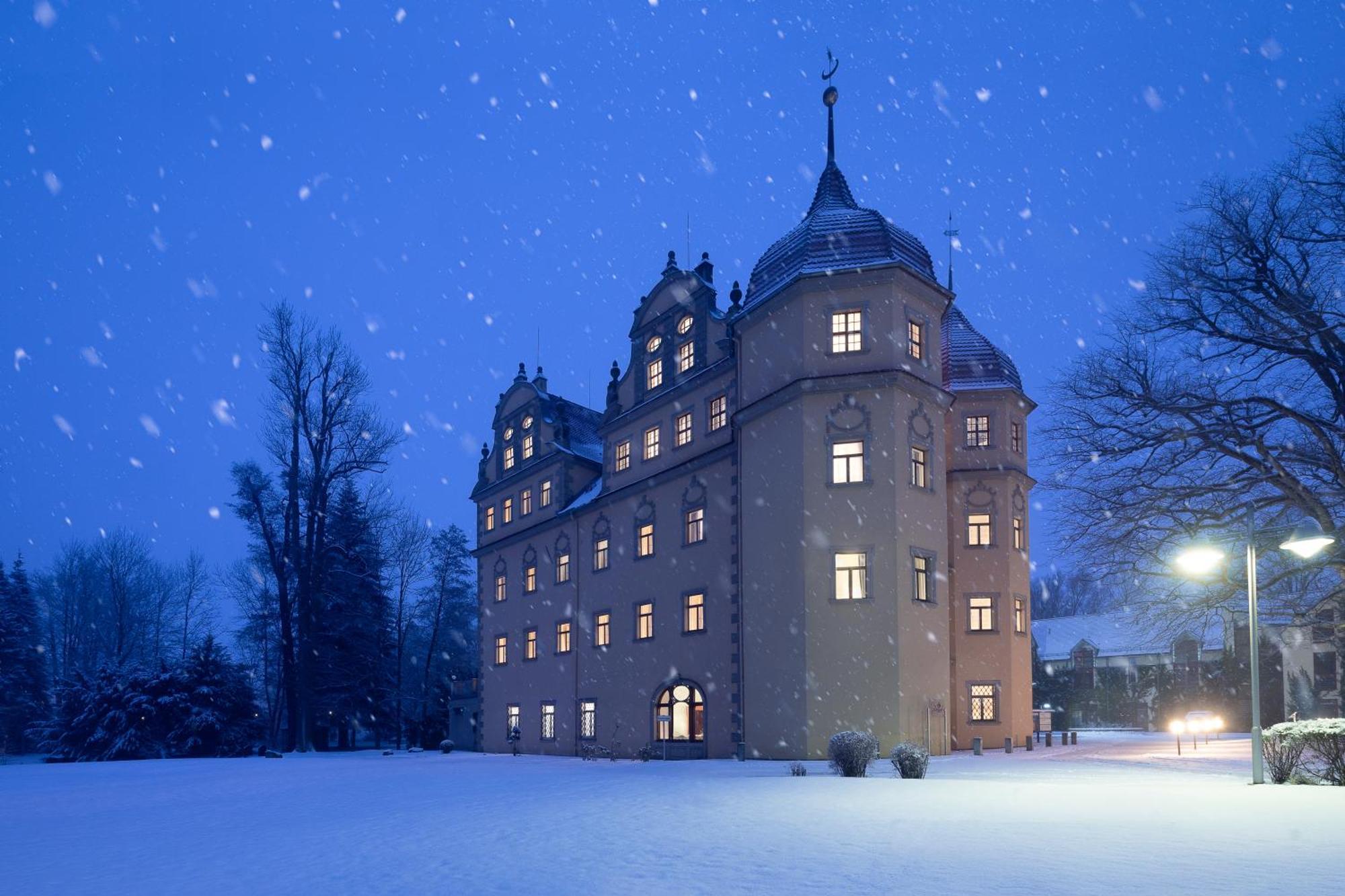 Schlosshotel Althoernitz Бертсдорф Экстерьер фото